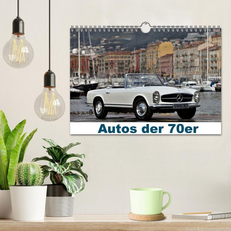 Produktbild: Autos der 70er (Wandkalender 2026 DIN A4 quer), CALVENDO Monatskalender