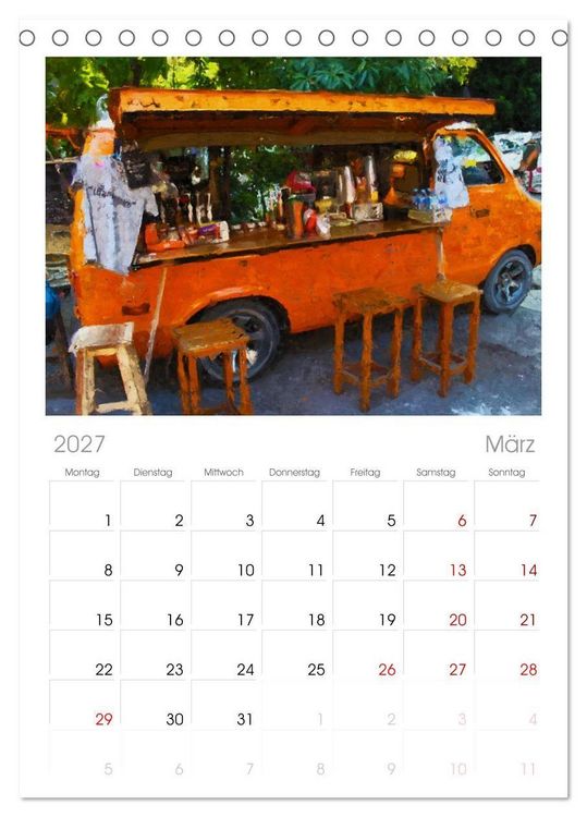 Produktbild: Tischplaner 2027 - Kaffeesatz - Kunst und Tradition (A5 Tischkalender zum Aufstellen) CALVENDO