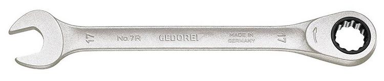 Produktbild: Maulringratschenschl&uuml;ssel 7 R SW 17mm L.225mm ger.GEDORE