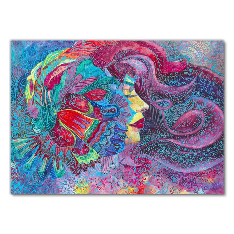 Produktbild: Lais Puzzle Unm&ouml;gliche, sehr schwierige, psychedelische Farben 1000 Teile