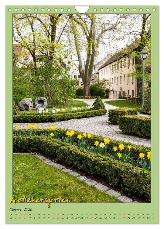 Produktbild: Goldschl&auml;gerstadt Schwabach (Wandkalender 2026 DIN A4 hoch), CALVENDO Monatskalender