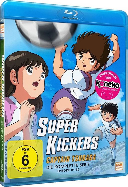 Produktbild: Captain Tsubasa - Super Kickers - Gesamtedition Folgen 1-52 [10 DVDs]
