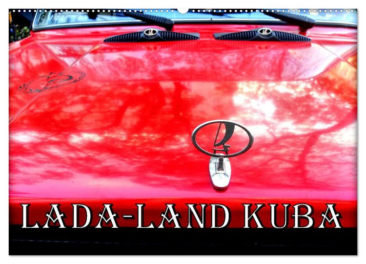Produktbild: LADA-LAND KUBA (Wandkalender 2026 DIN A2 quer), CALVENDO Monatskalender
