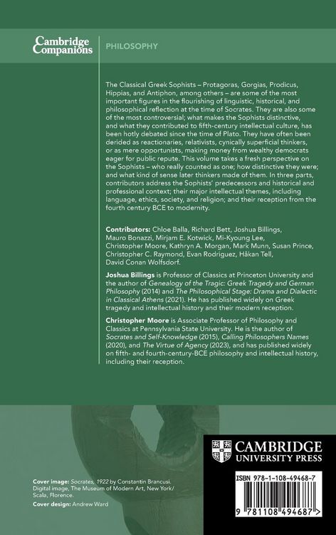 Produktbild: The Cambridge Companion to the Sophists