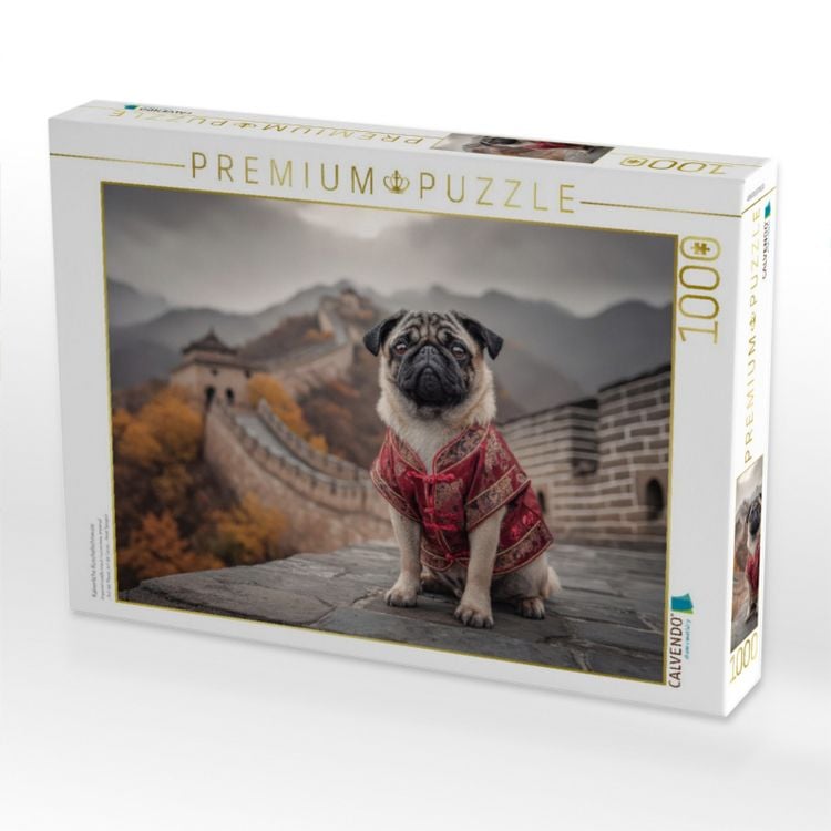 Produktbild: CALVENDO Puzzle Kaiserliche Kuschelschnauze | 1000 Teile Lege-Gr&ouml;&szlig;e 64x48cm Foto-Puzzle f&uuml;r gl&uuml;ckliche Stunden