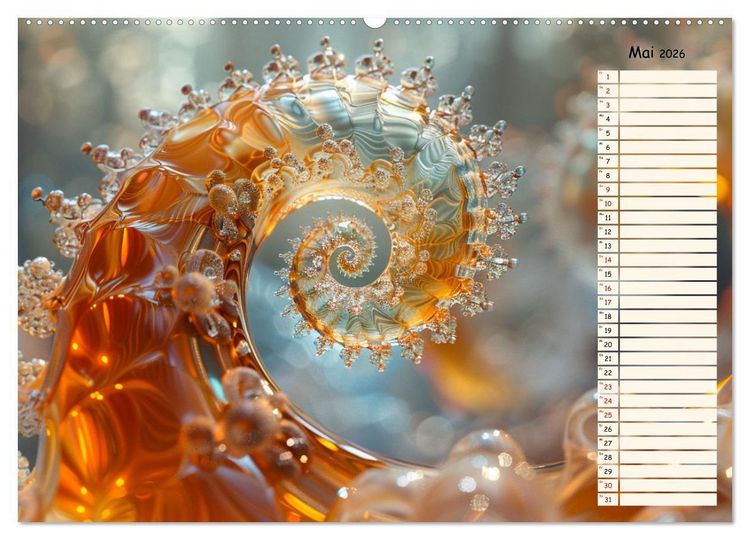 Produktbild: Elegante Wunderwelten (hochwertiger Premium Wandkalender 2026 DIN A2 quer), Kunstdruck in Hochglanz