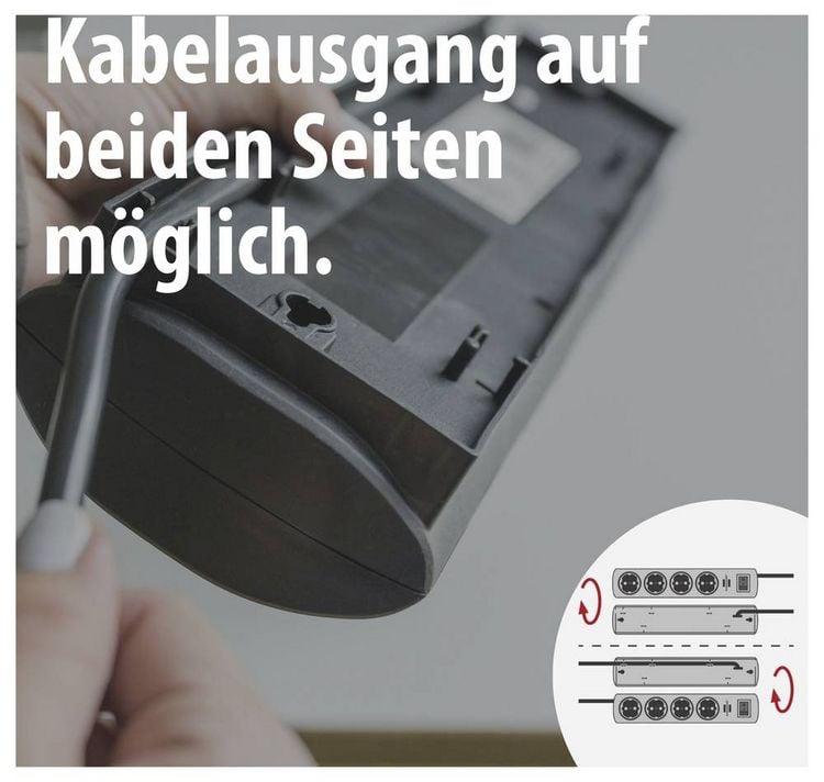 Produktbild: Brennenstuhl 1153300120 Steckdosenleiste mit Schalter 10fach Schwarz Schutzkontakt 1 St.