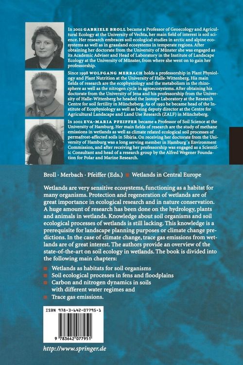 Produktbild: Wetlands in Central Europe