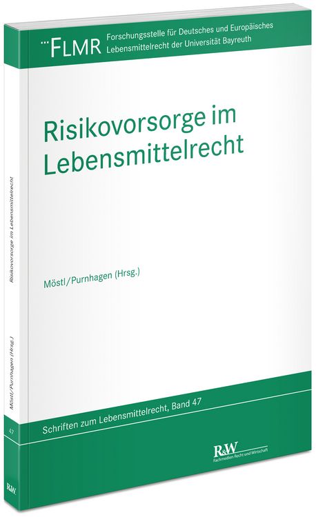 Produktbild: Risikovorsorge im Lebensmittelrecht