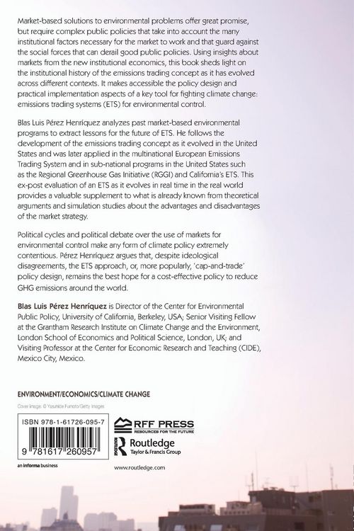 Produktbild: Environmental Commodities Markets and Emissions Trading