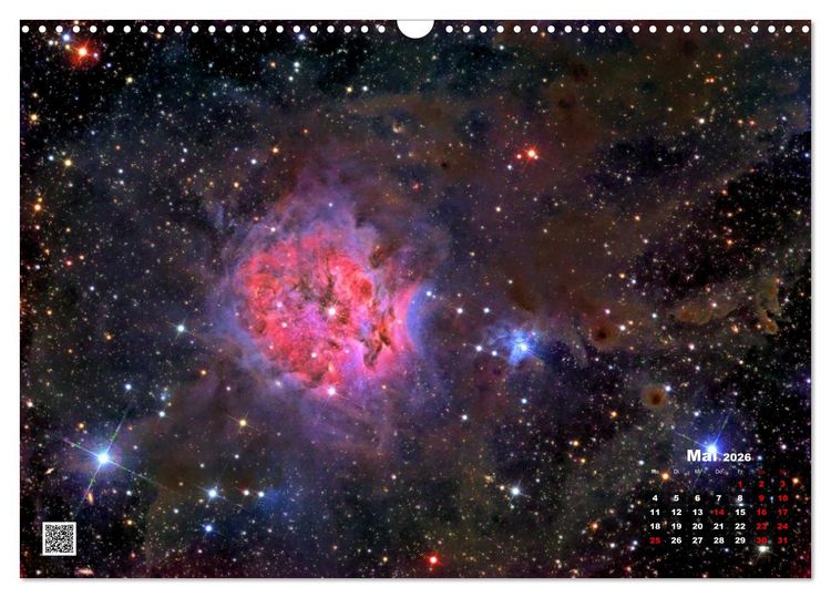 Produktbild: Neue Astrofotos von Stefan Ziegenbalg (Wandkalender 2026 DIN A3 quer), CALVENDO Monatskalender