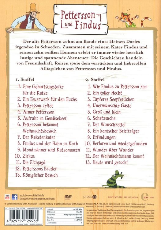 Produktbild: Pettersson und Findus