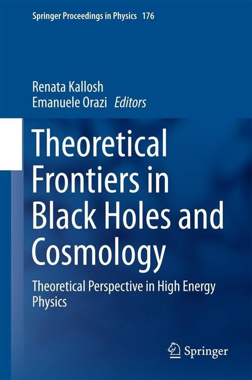 Produktbild: Theoretical Frontiers in Black Holes and Cosmology