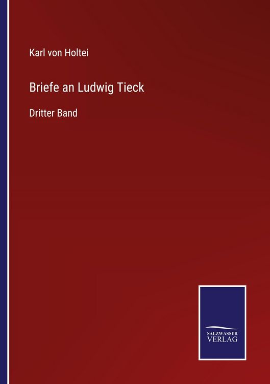 Produktbild: Briefe an Ludwig Tieck