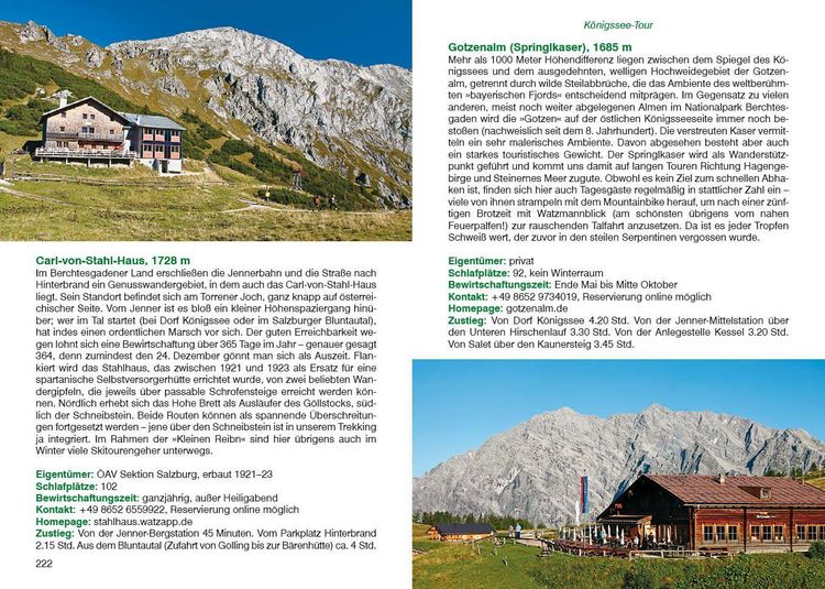 Produktbild: ROTHER Wanderf&uuml;hrer Von H&uuml;tte zu H&uuml;tte - Bayerische Alpen