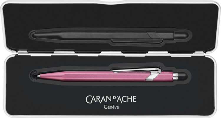 Produktbild: CARAN D'ACHE Kugelschreiber 849(TM) Colormat-X, rosa Metalletui