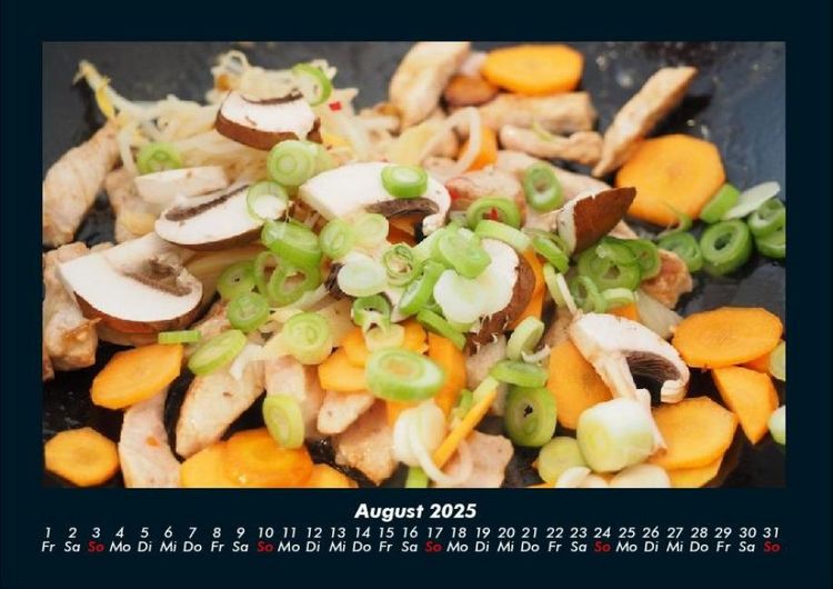 Produktbild: Gem&uuml;sekalender 2025 Fotokalender DIN A4