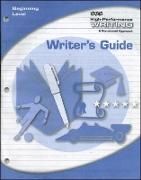 Produktbild: High-Performance Writing Beginning Level, Writer's Guide