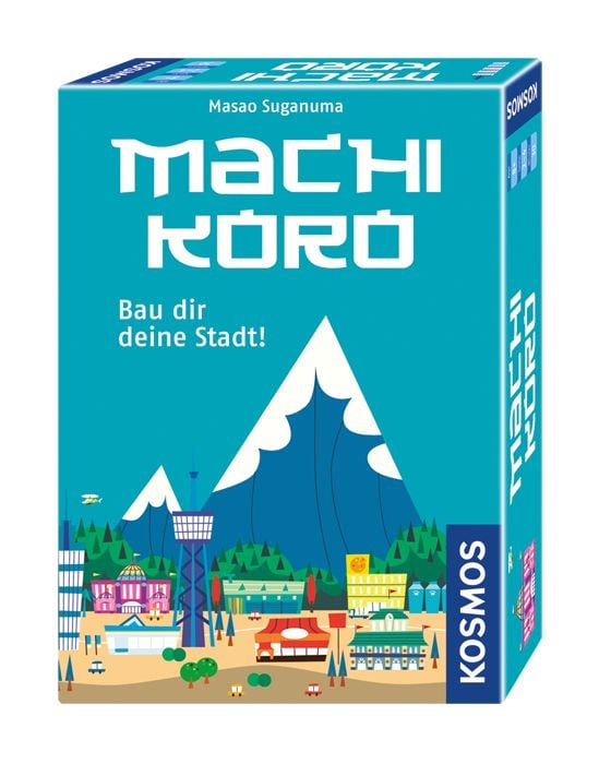 Produktbild: Machi Koro, nominiert zum Spiel des Jahres 2015