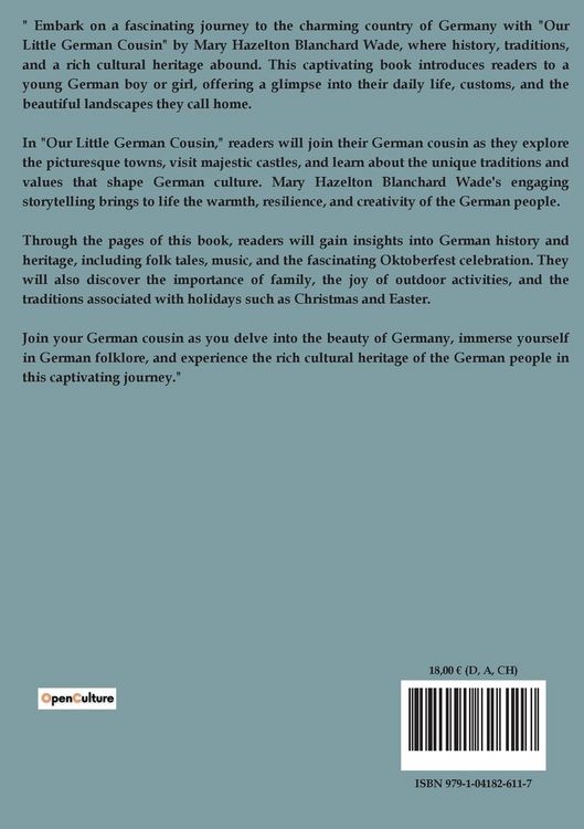 Produktbild: Our Little German Cousin