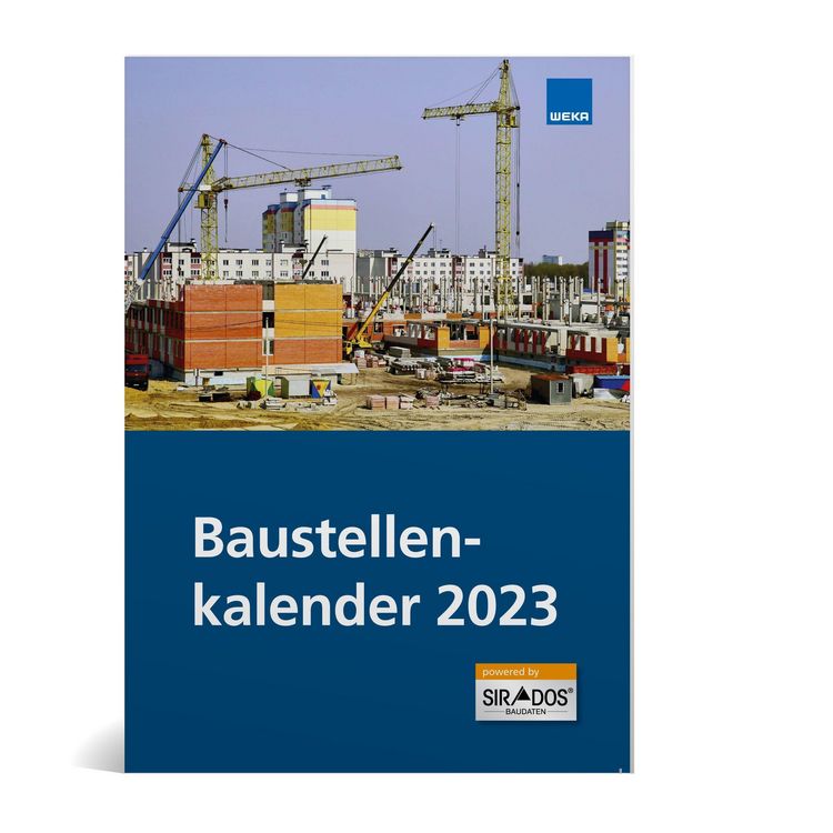 Produktbild: Baustellenkalender 2023
