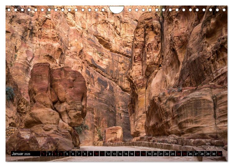 Produktbild: Petra - Jordanien (Wandkalender 2026 DIN A4 quer), CALVENDO Monatskalender
