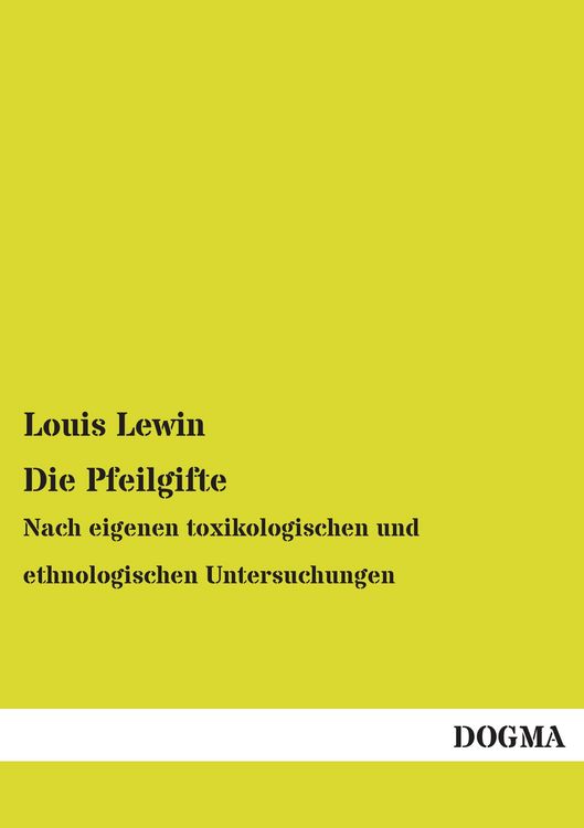 Produktbild: Die Pfeilgifte