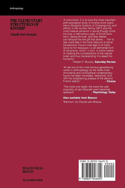 Produktbild: The Elementary Structures of Kinship