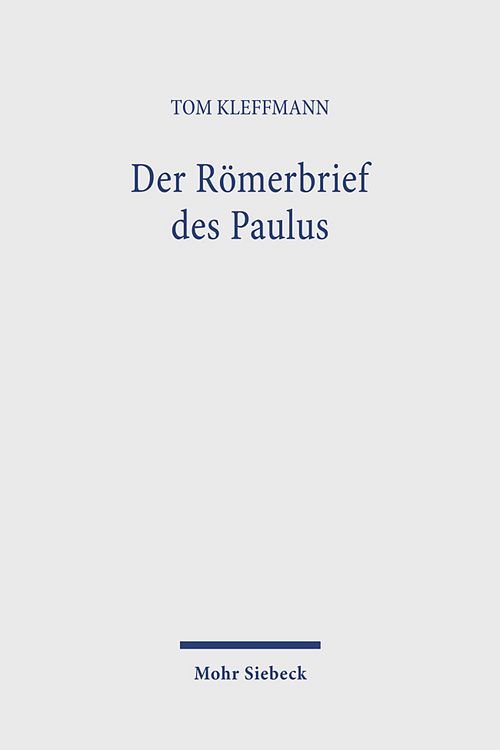 Produktbild: Der R&ouml;merbrief des Paulus