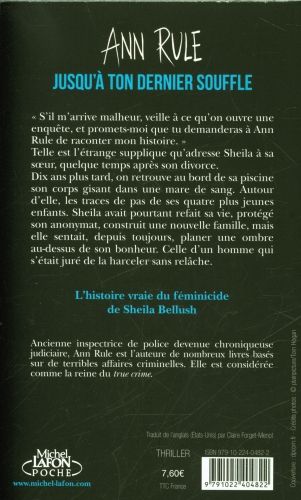 Produktbild: Jusqu'&agrave; ton dernier souffle : thriller