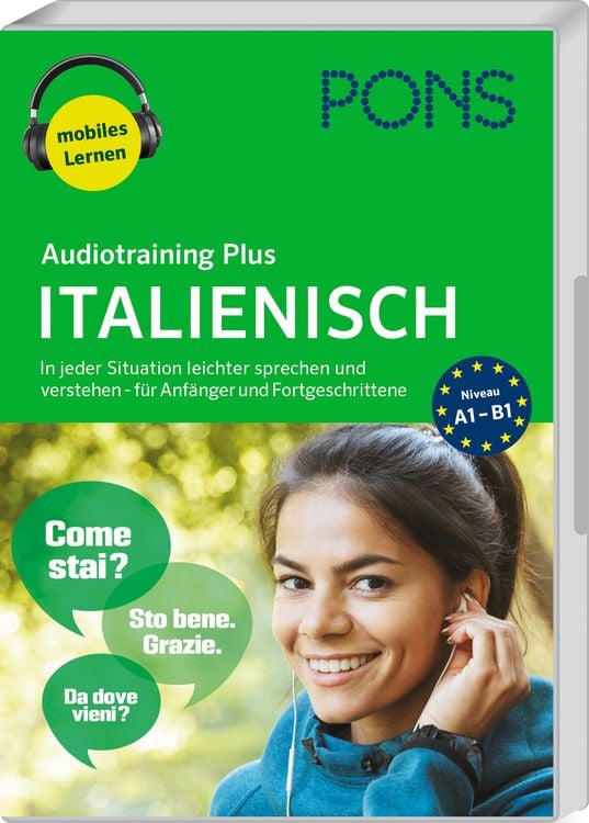 Produktbild: PONS Audiotraining Plus Italienisch