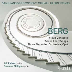 Produktbild: Violinkonzert,Sieben fr&uuml;he Lieder,Drei Orchester