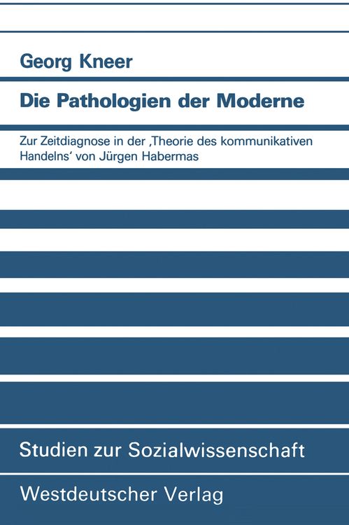 Produktbild: Die Pathologien der Moderne