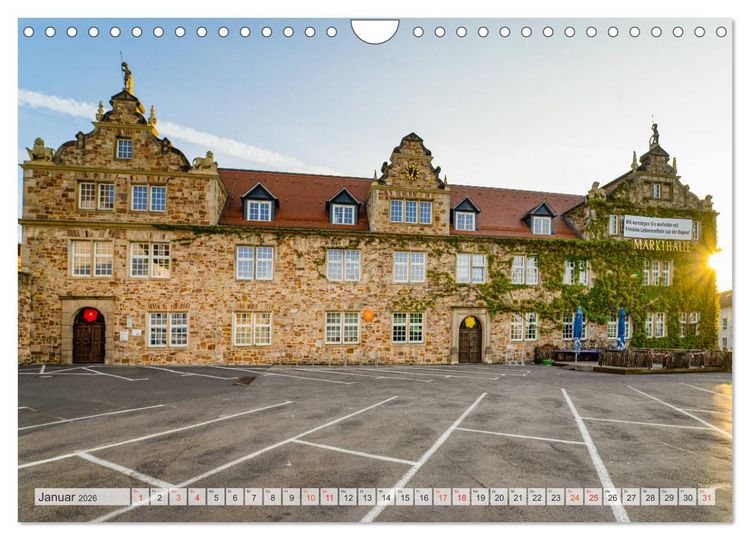 Produktbild: Kassel Stadtansichten (Wandkalender 2026 DIN A4 quer), CALVENDO Monatskalender