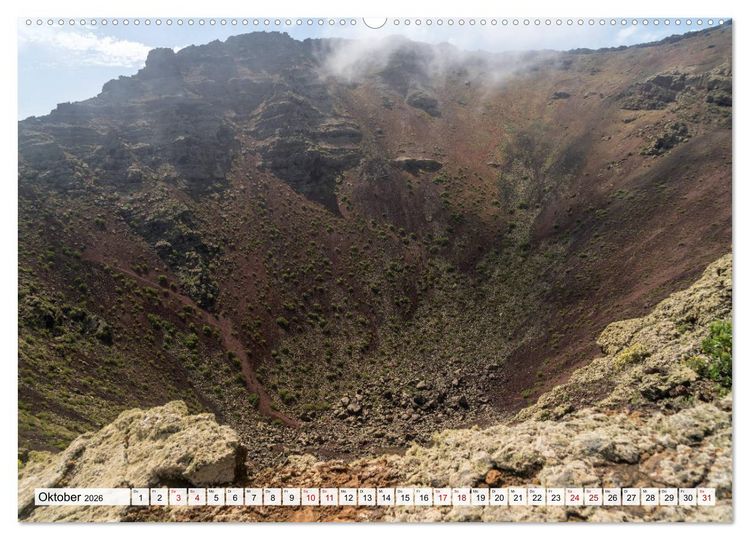 Produktbild: Kanarische Inseln - Lanzarote (hochwertiger Premium Wandkalender 2026 DIN A2 quer), Kunstdruck in Hochglanz