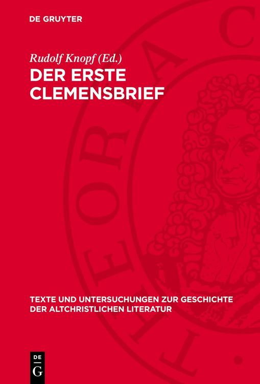 Produktbild: Der erste Clemensbrief