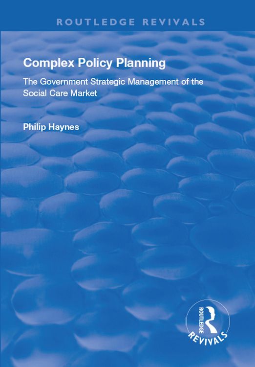 Produktbild: Complex Policy Planning