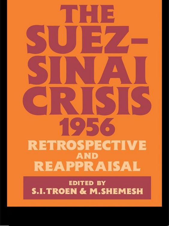 Produktbild: The Suez-Sinai Crisis