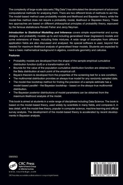 Produktbild: Introduction to Statistical Modelling and Inference