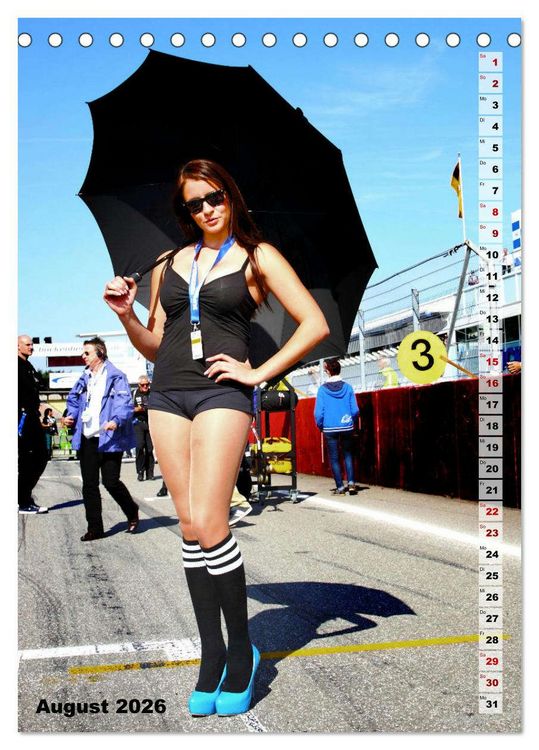 Produktbild: Beauty Grid Girls 2026 (Tischkalender 2026 DIN A5 hoch), CALVENDO Monatskalender