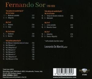 Produktbild: Sor:Pieces de societe Op.33 & Op.36