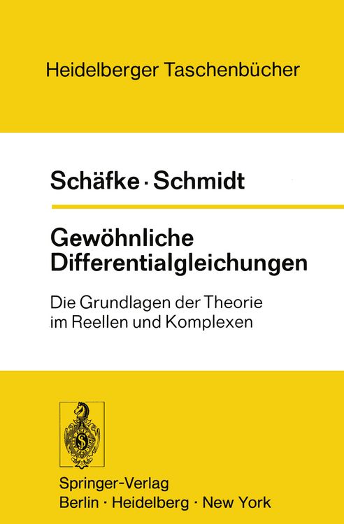 Produktbild: Gew&ouml;hnliche Differentialgleichungen