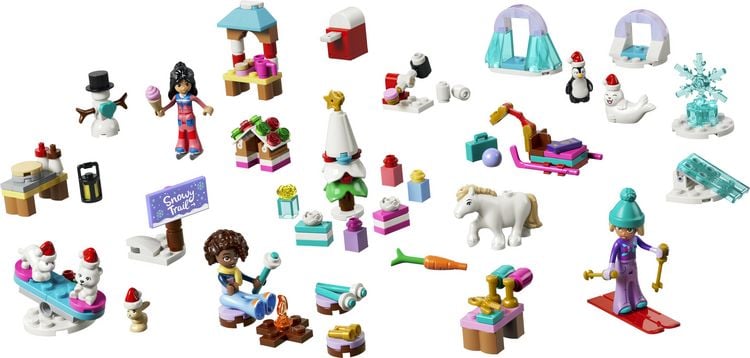 Produktbild: LEGO Friends Adventskalender 2026 Weihnachtsspielzeug ab 6 Jahren 42698
