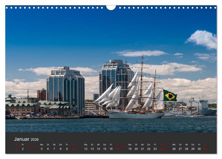 Produktbild: Windjammer-Regatta - Tall Ships Atlantic Challenge (Wandkalender 2026 DIN A3 quer), CALVENDO Monatskalender