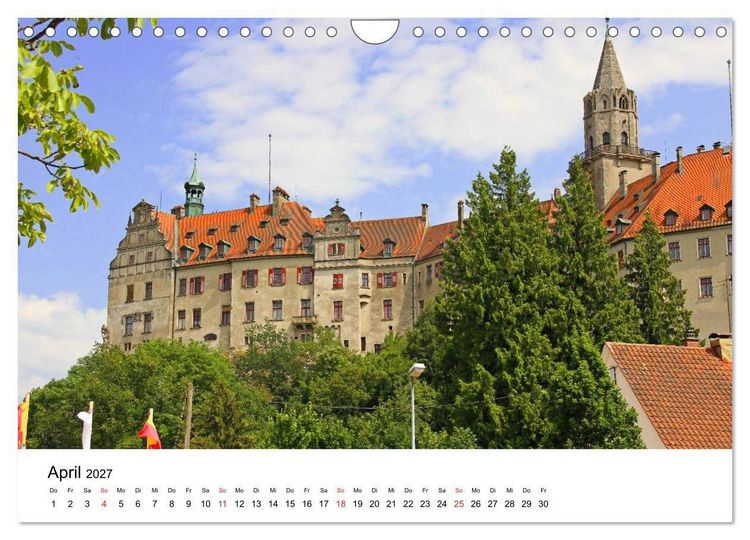 Produktbild: Deutschlands Burgen - Von der Burg zum Schloss (Wandkalender 2027 DIN A4 quer), CALVENDO Monatskalender