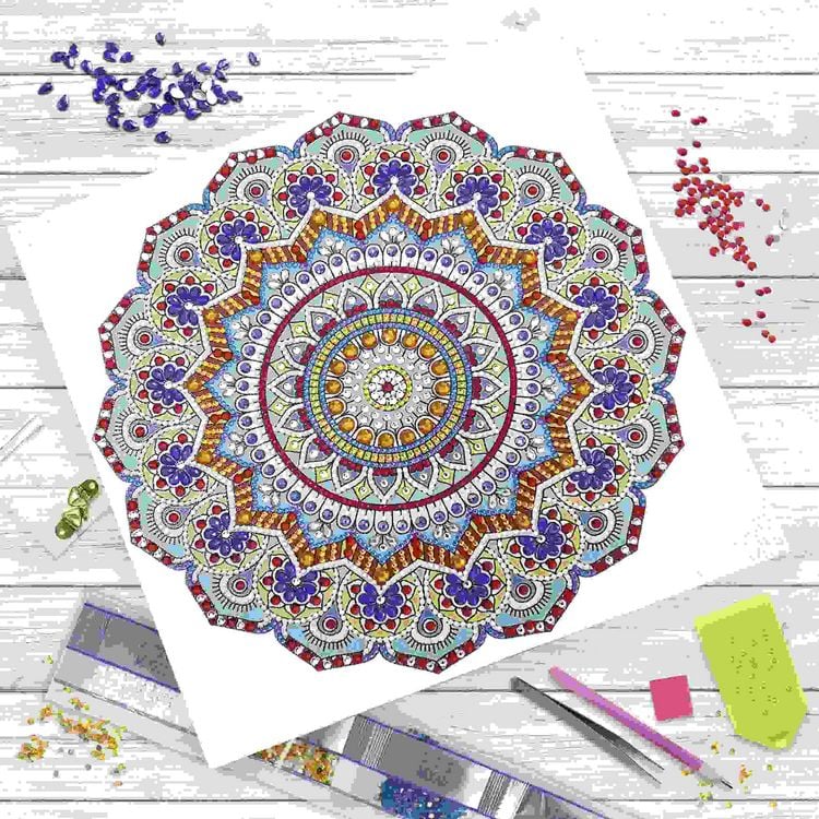 Produktbild: URSUS Diamond Painting Mandala Set 1