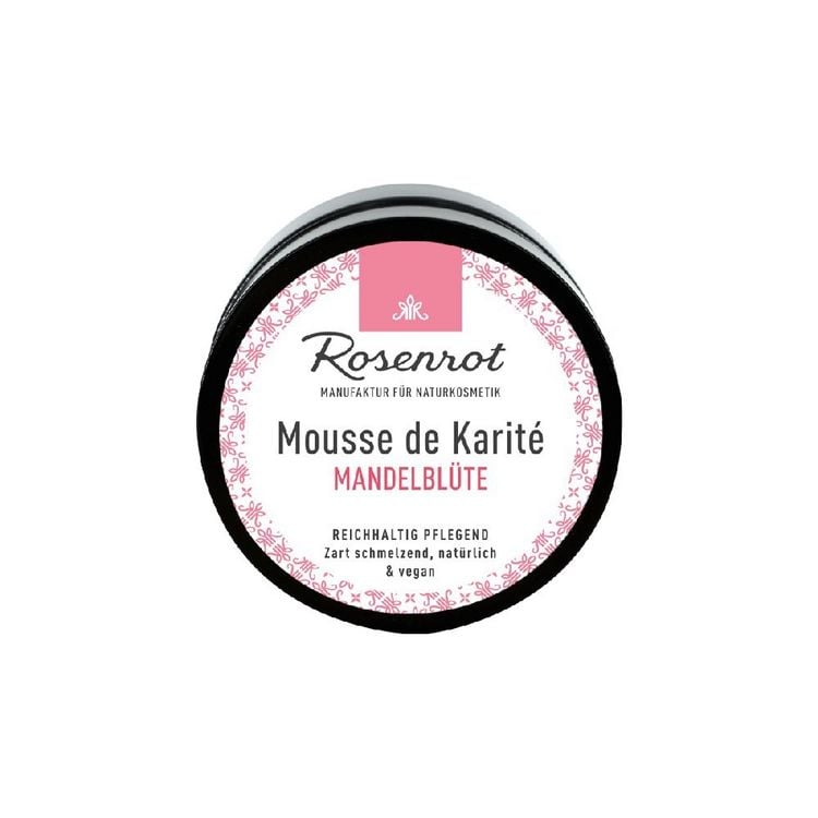 Produktbild: Rosenrot Mousse de Karit&eacute; - Mandelbl&uuml;te