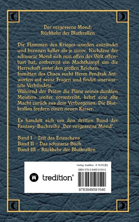 Produktbild: Der vergessene Mond Bd III