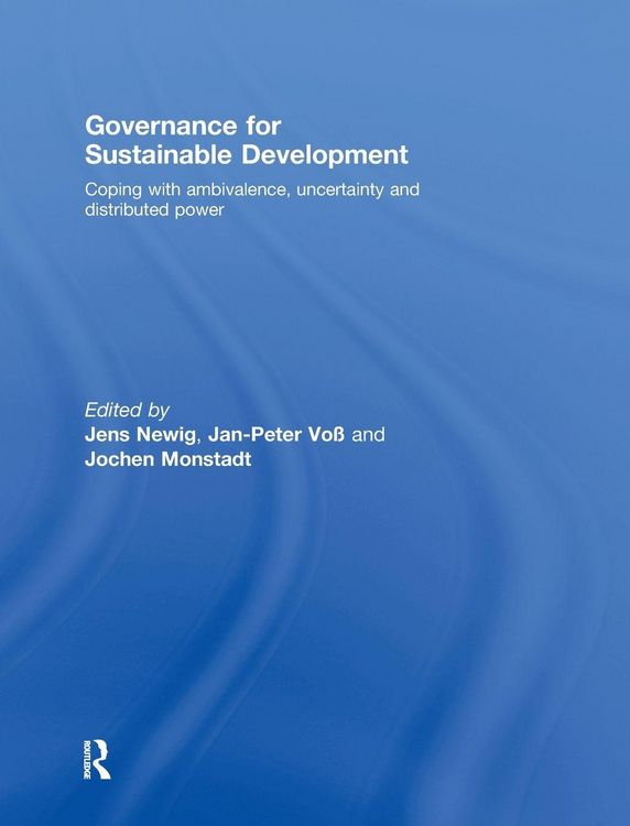 Produktbild: Governance for Sustainable Development