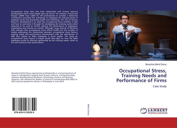 Produktbild: Occupational Stress, Training Needs and Performance of Firms
